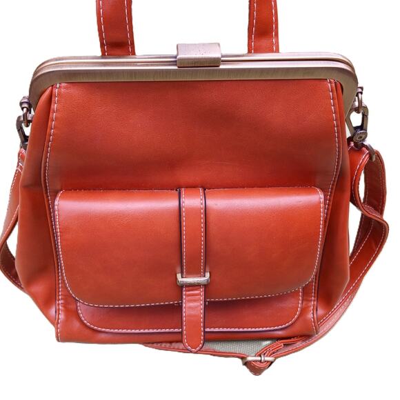 ECOSUSI Backpack Purse Vegan Leather Bag Convertible to Crossbody - Picture 1 of 7